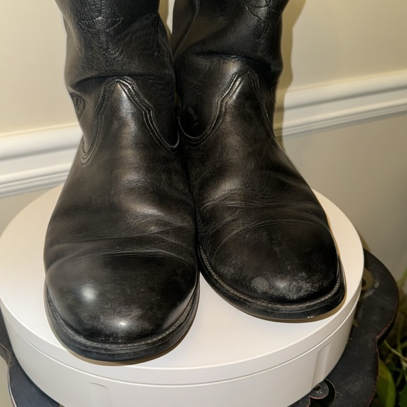 Ariat Mens Roper Black Cowboy Boot 35501 Pull On - Picture 14 of 14